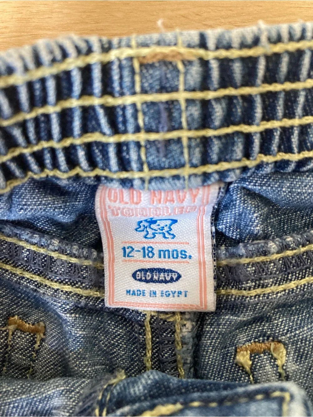Old Navy Y2K Blue Baby Bootcut Jeans